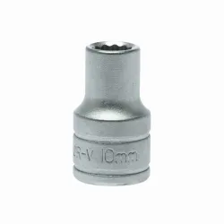 
                  TENG TOOLS Nasadka 12-kątna 10x38 mm z chwytem 1/2" CRV M120510-C 74310103 EAN: 5020385130586